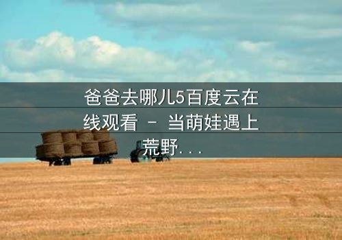 爸爸去哪儿5百度云在线观看 - 当萌娃遇上荒野求生,亲情能否战胜极限挑战?