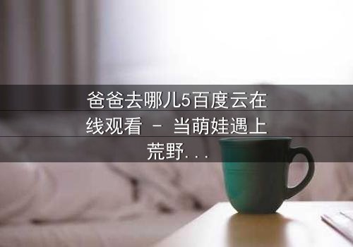 爸爸去哪儿5百度云在线观看 - 当萌娃遇上荒野求生,亲情能否战胜极限挑战?